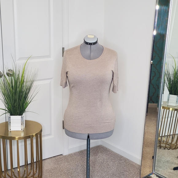 Ann Taylor Tops - Ann Taylor Women's Top, Beige (Size M)
